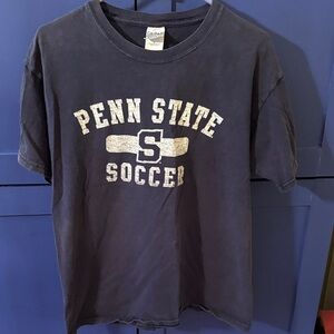 Gildan Navy Blue Penn State Soccer Tee